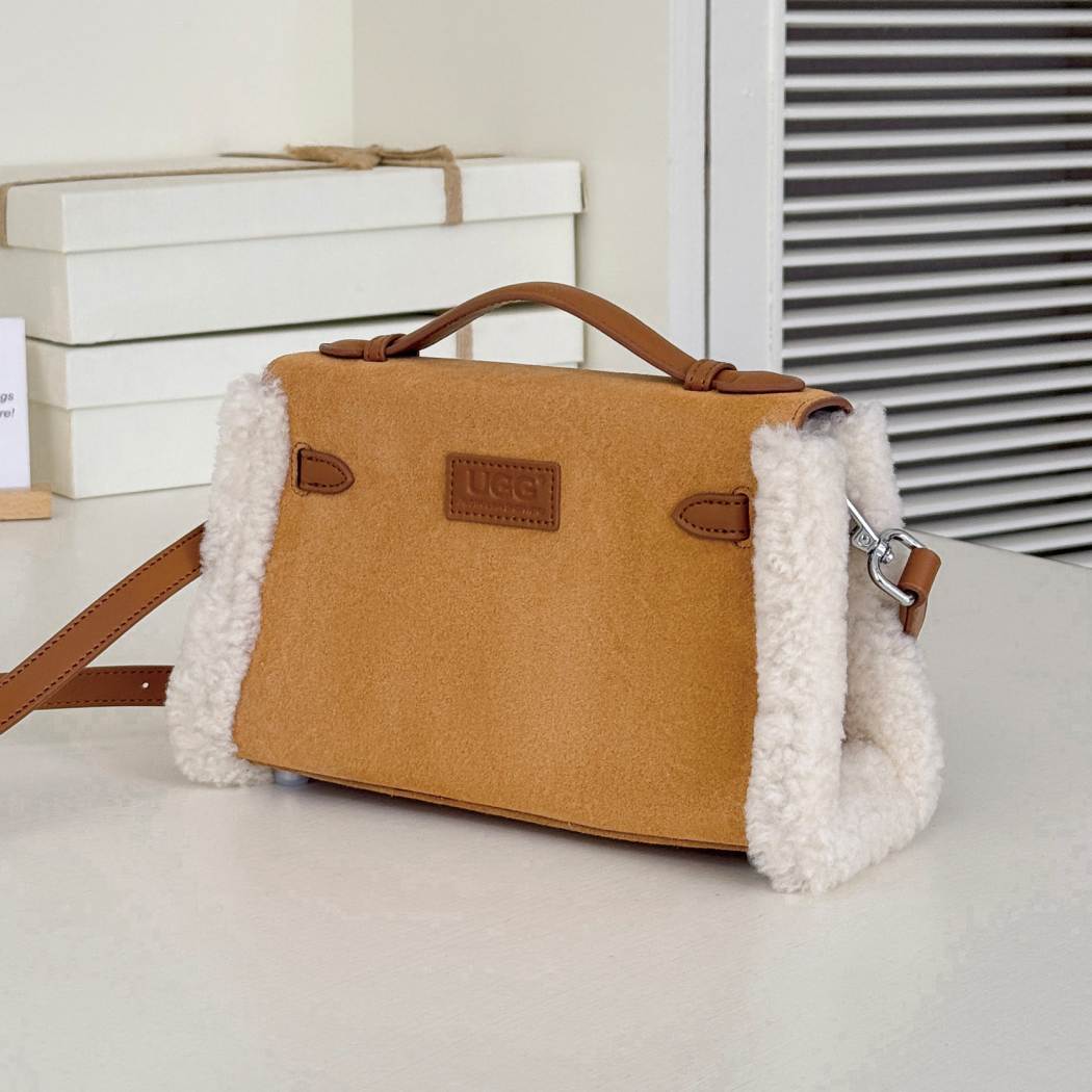 AUSTRALIAN SHEPHERD® Cow Suede Shoulder Bag Tote Kelvy ASA 027