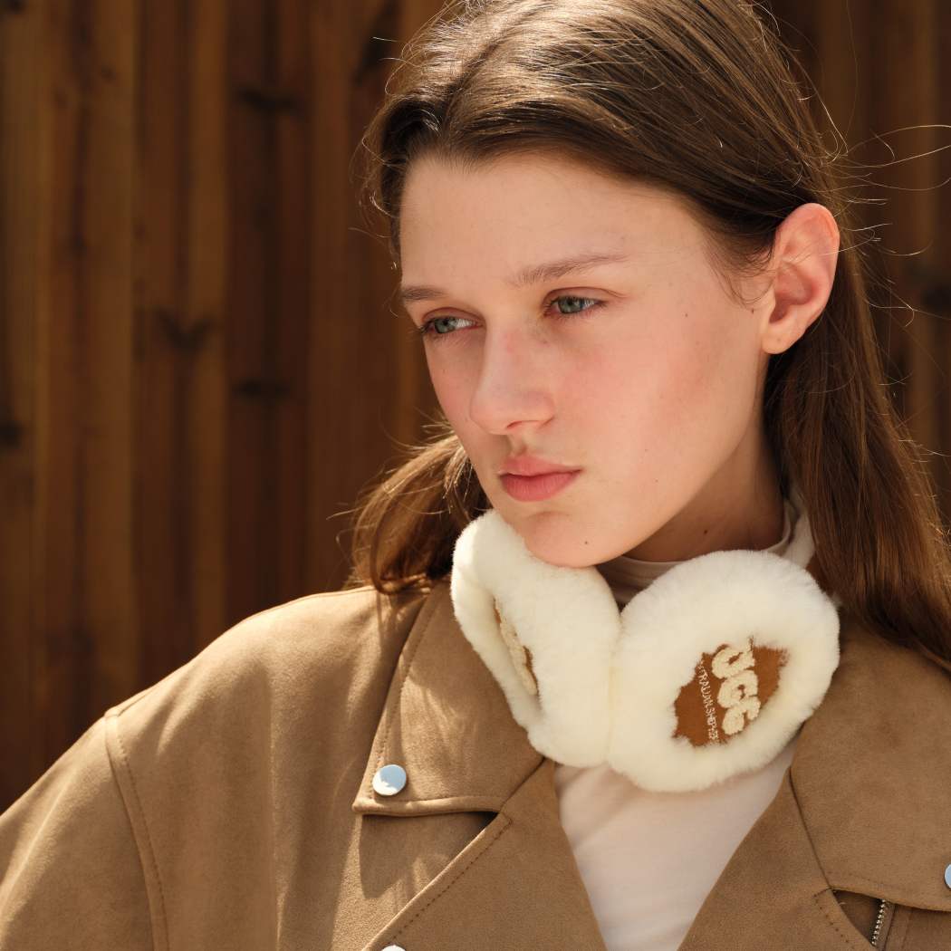 AUSTRALIAN SHEPHERD® UGG Women Sheepskin Wool Cloud Earmuff ASA 039