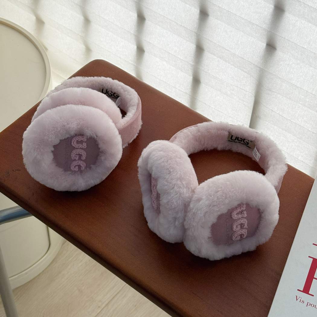 AUSTRALIAN SHEPHERD® Kids UGG Sheepskin Wool Cloud Earmuffs ASA 040