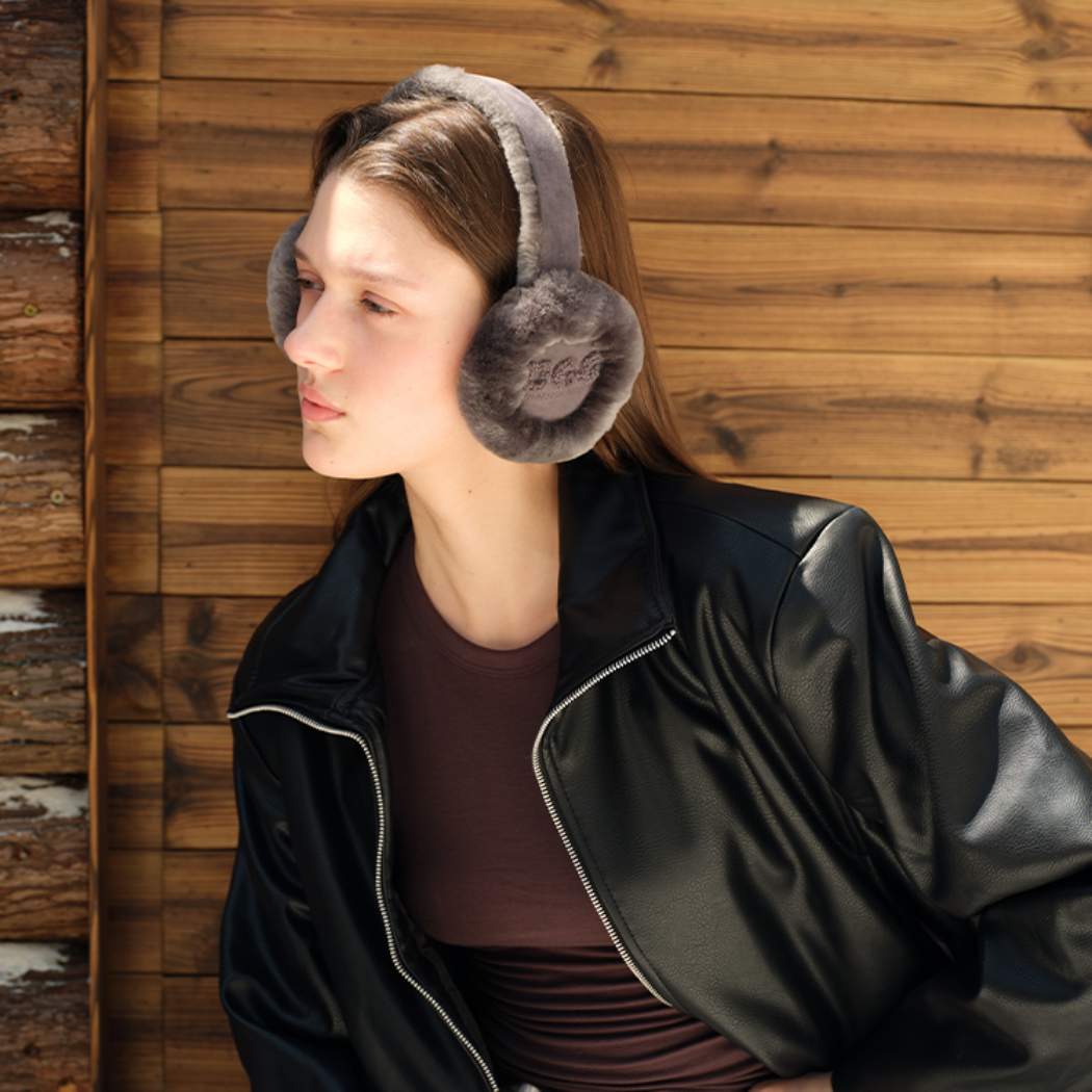 AUSTRALIAN SHEPHERD® UGG Women Sheepskin Wool Cloud Earmuff ASA 039