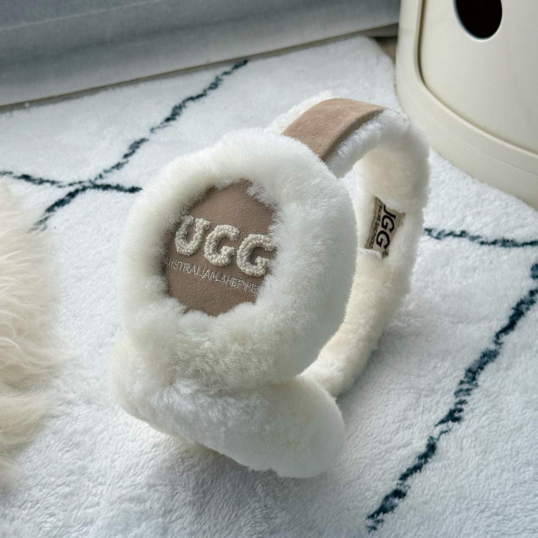 AUSTRALIAN SHEPHERD® Kids UGG Sheepskin Wool Cloud Earmuffs ASA 040