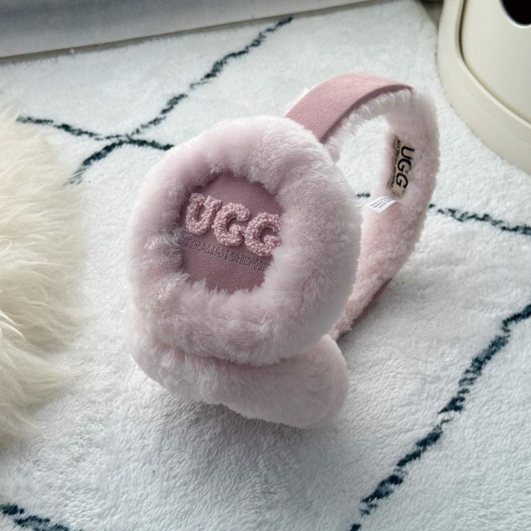 AUSTRALIAN SHEPHERD® Kids UGG Sheepskin Wool Cloud Earmuffs ASA 040