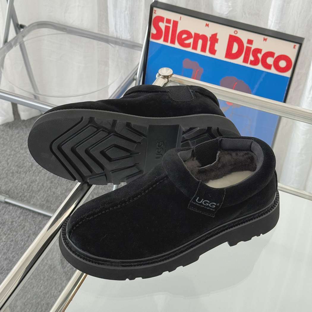 AUSTRALIAN SHEPHERD® Axton Sheepskin Wool Ankle Slippers AS 3117