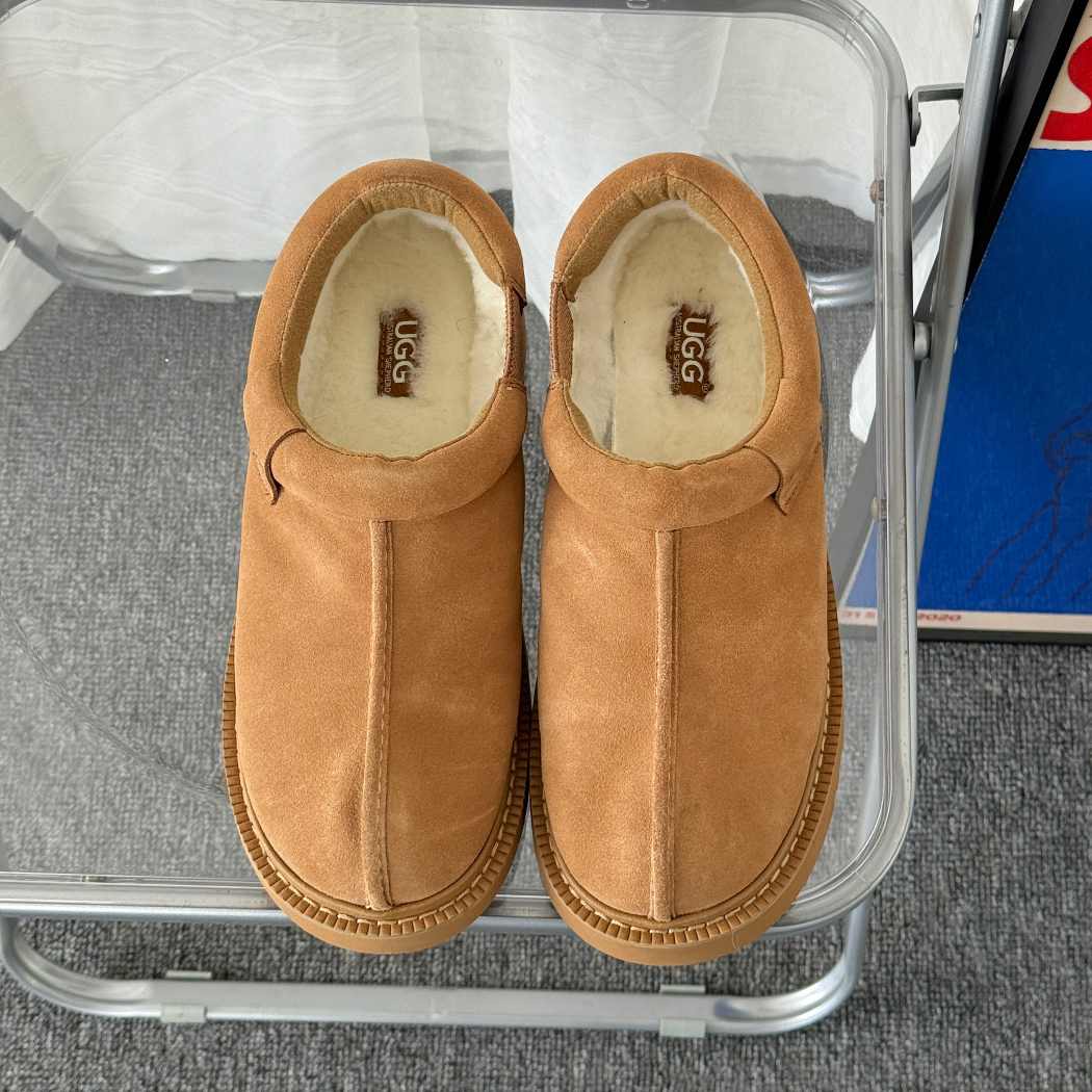 AUSTRALIAN SHEPHERD® Axton Sheepskin Wool Ankle Slippers AS 3117