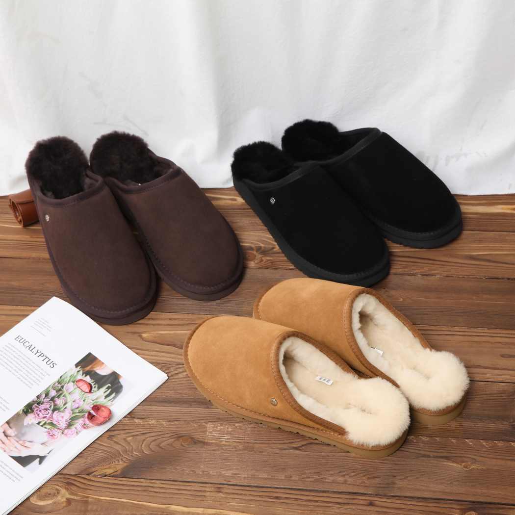DK UGG Men’s Sheepskin Slippers 081A