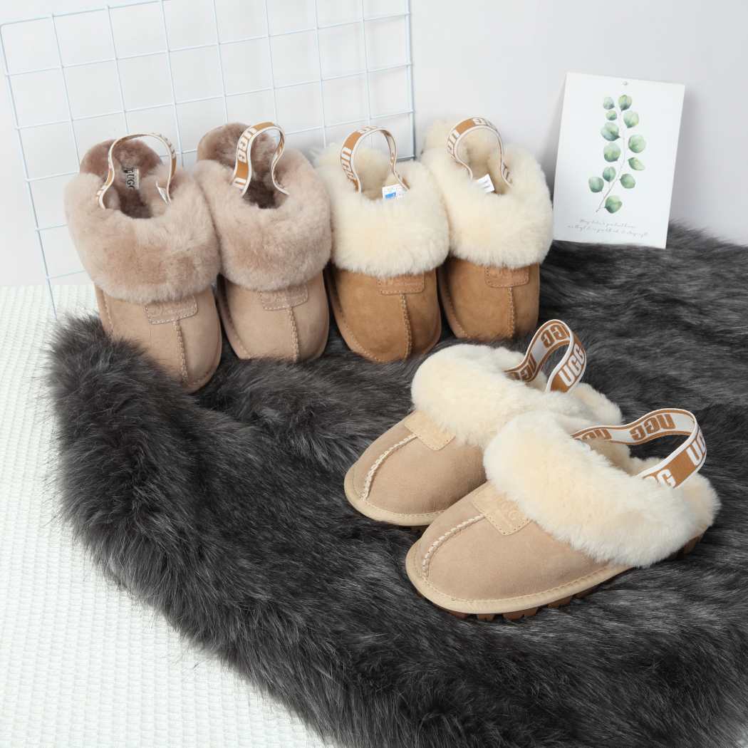 DK UGG Ansley banded slip-on design Slipper 091