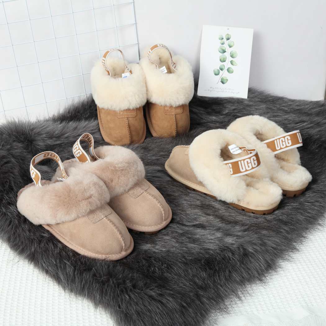 DK UGG Ansley banded slip-on design Slipper 091