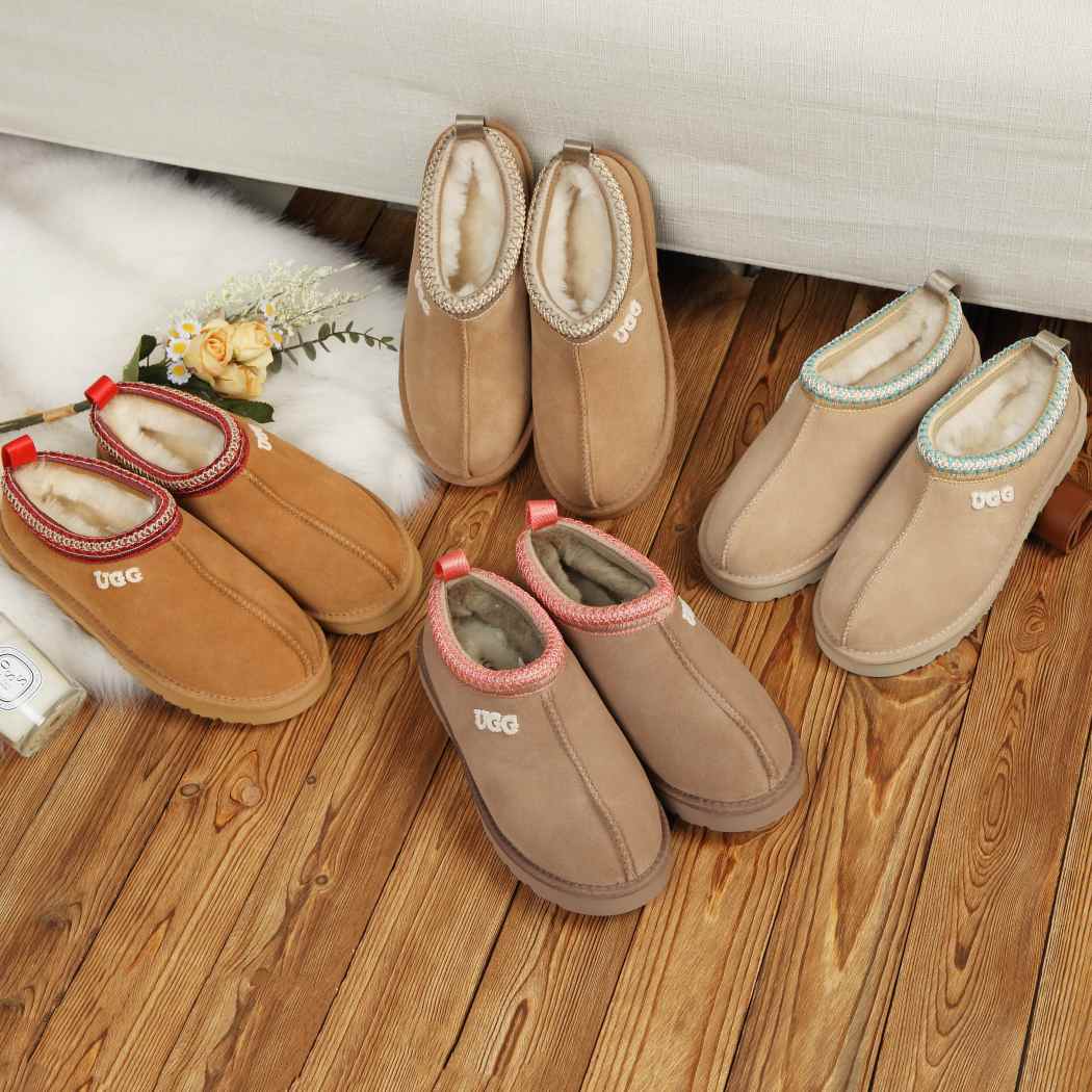 DK UGG Unisex Tasman Emb Logo Slippers 128A