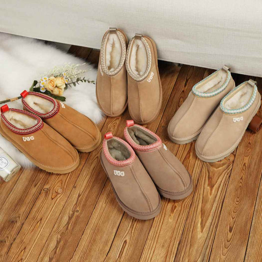 DK UGG Unisex Tasman Emb Logo Slippers 128A