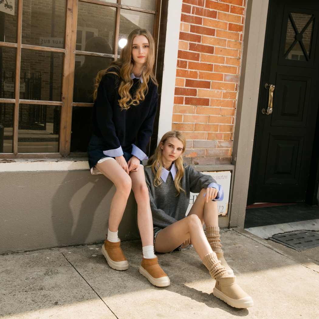 DK Sheepskin UGG Graci Outdoor Chunky Platform Boots DK 139