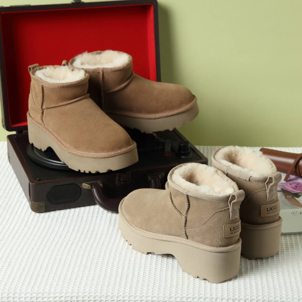 DK UGG® Ultra Mini New Heights Women Ankle Boots 147