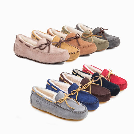 OZWEAR Ugg Romy Ladies Moccasin (Inner Wedge) OB 300
