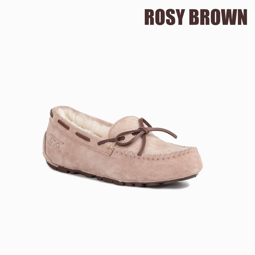 OZWEAR Ugg Romy Ladies Moccasin (Inner Wedge) OB 300
