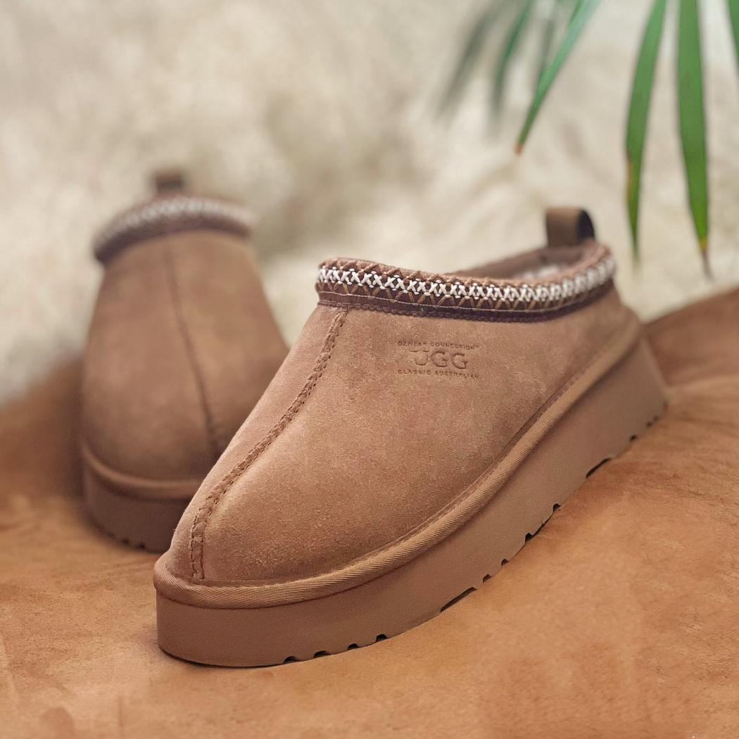 OZWEAR® Tassy Platform UGG Slippers OB 780P