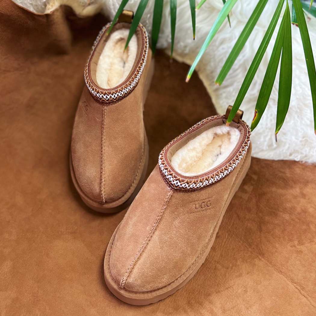 OZWEAR® Tassy Platform UGG Slippers OB 780P