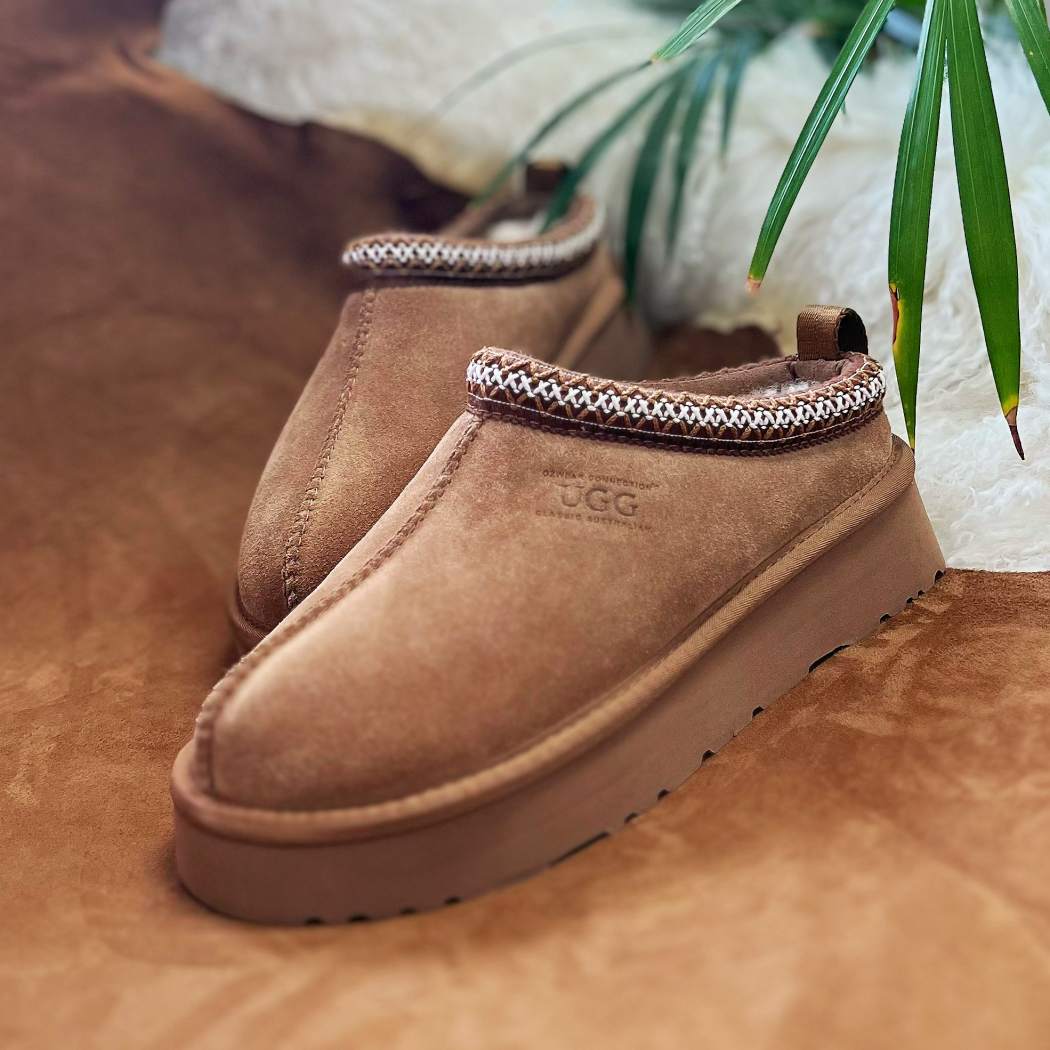 OZWEAR® Tassy Platform UGG Slippers OB 780P