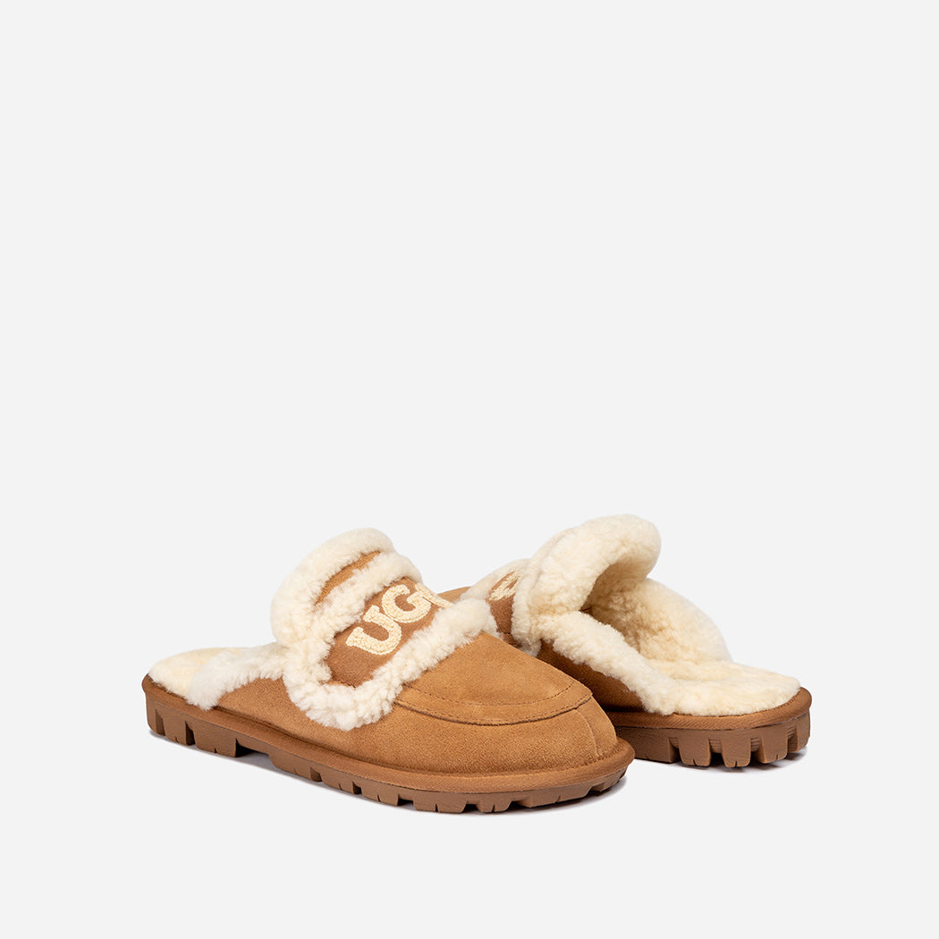 OZWEAR UGG Violet Shearling Slipper OB 938