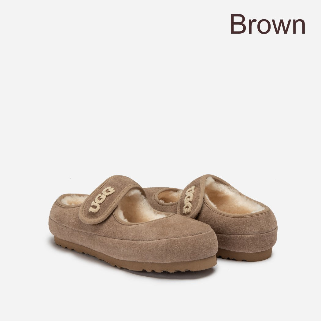 OZWEAR UGG Mary Jane Emb Logo OB 970