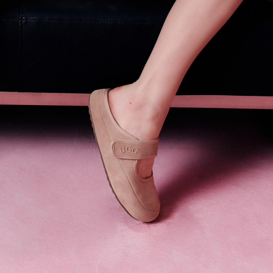 OZLANA UGG WOMEN MARY JANE MULE Slipper OZ 7007