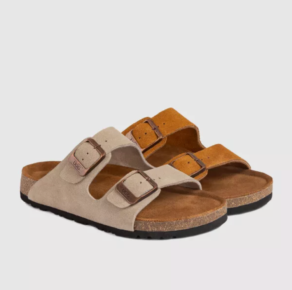 OZWEAR UGG® Aussie Victoria Suede Leather Unisex Slippers OB 756