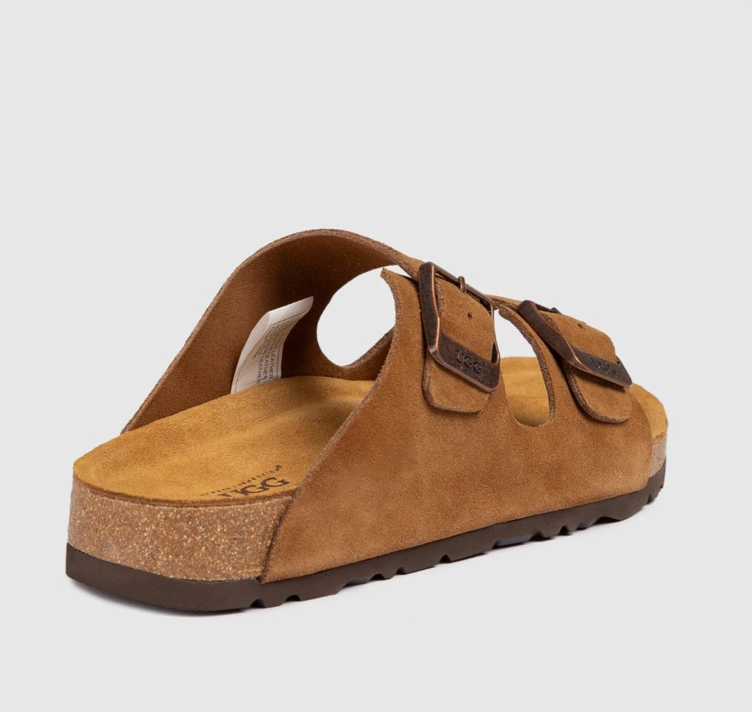 OZWEAR UGG Aussie Victoria Suede Leather Unisex Slides OB756