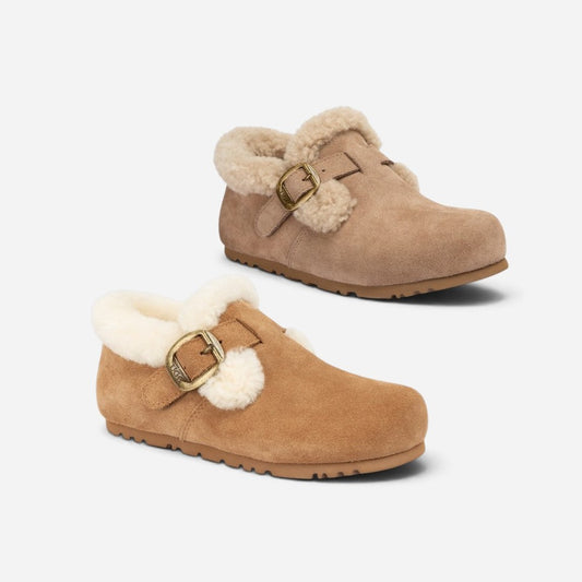OZWEAR UGG KIDS ANNE SHEARLING BUCKLE BOOT OB 1039K