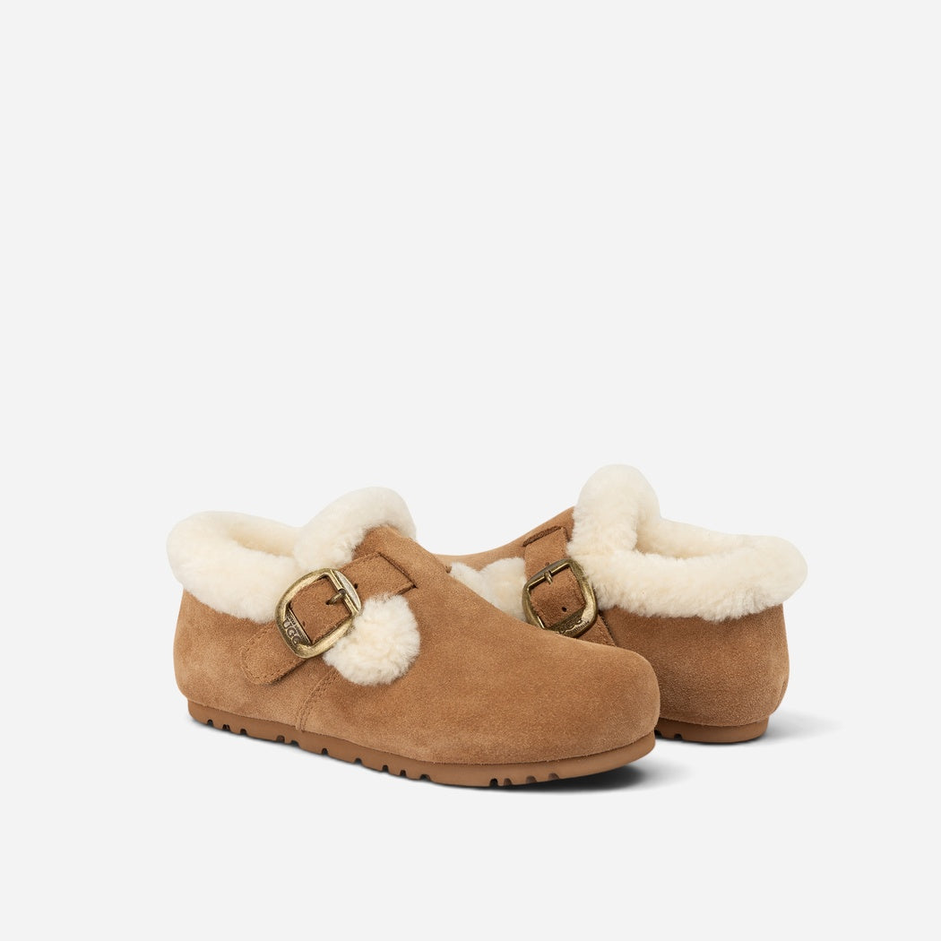 OZWEAR UGG KIDS ANNE SHEARLING BUCKLE BOOT OB 1039K