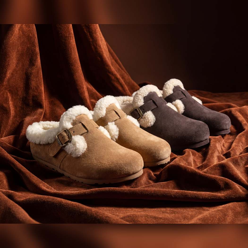 OZWEAR UGG Women's Wool  Suede Sheepskin Mary Janes OB1039