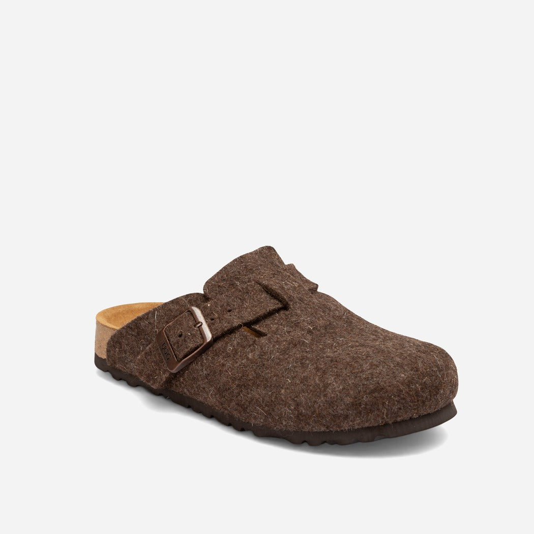 OZWEAR UGG AUSSIE SOFT FOOTBED WOOL FELT SLIPPER OB755WF