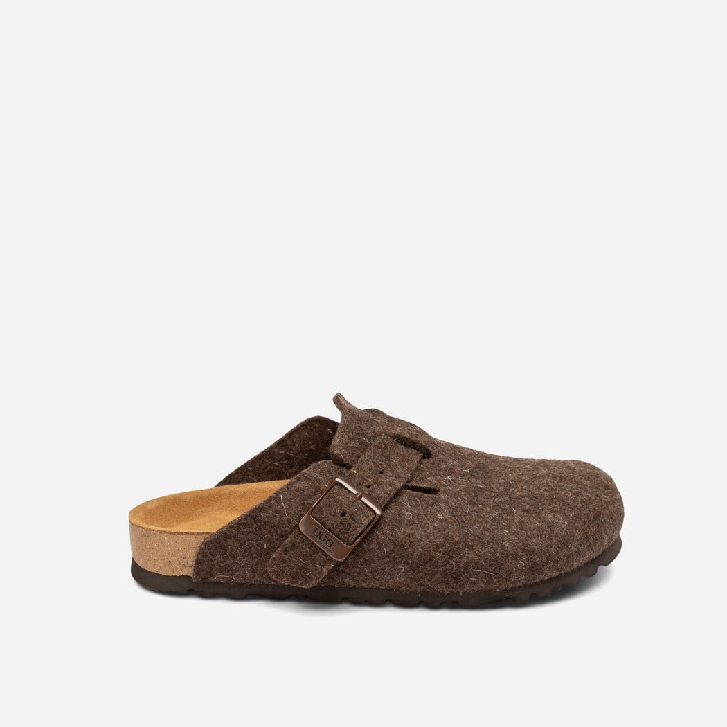 OZWEAR UGG AUSSIE SOFT FOOTBED WOOL FELT SLIPPER OB755WF