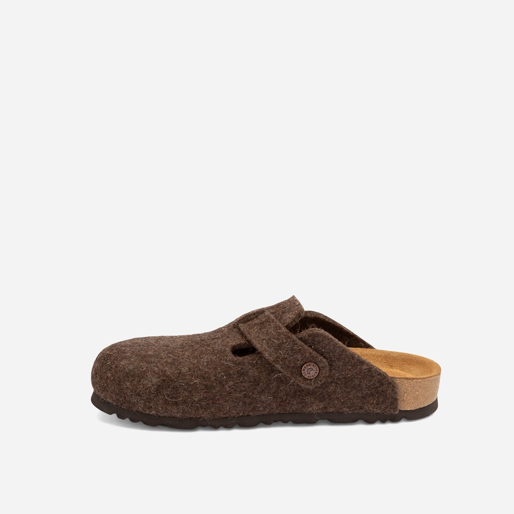 OZWEAR UGG AUSSIE SOFT FOOTBED WOOL FELT SLIPPER OB755WF