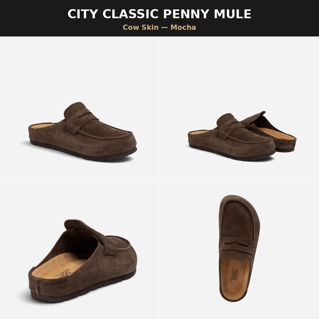 OZWEAR UGG CITY CLASSIC PENNY UNISEX MULE OB1110
