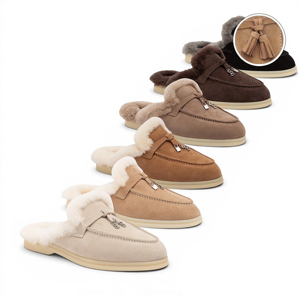 OZWEAR UGG Women's Kiltie Charm and Tassle Mule OB 1121D