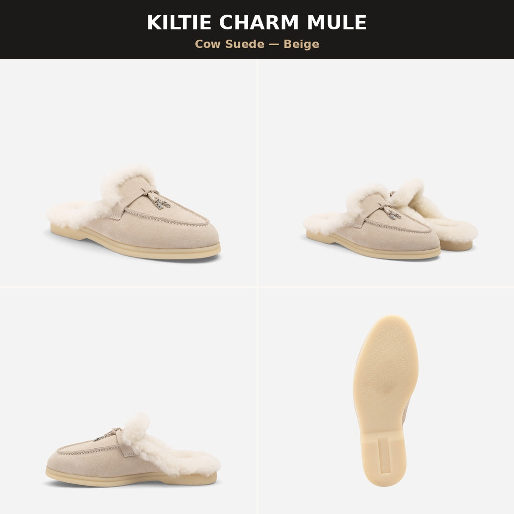OZWEAR UGG Women's Kiltie Charm Mule OB 1121