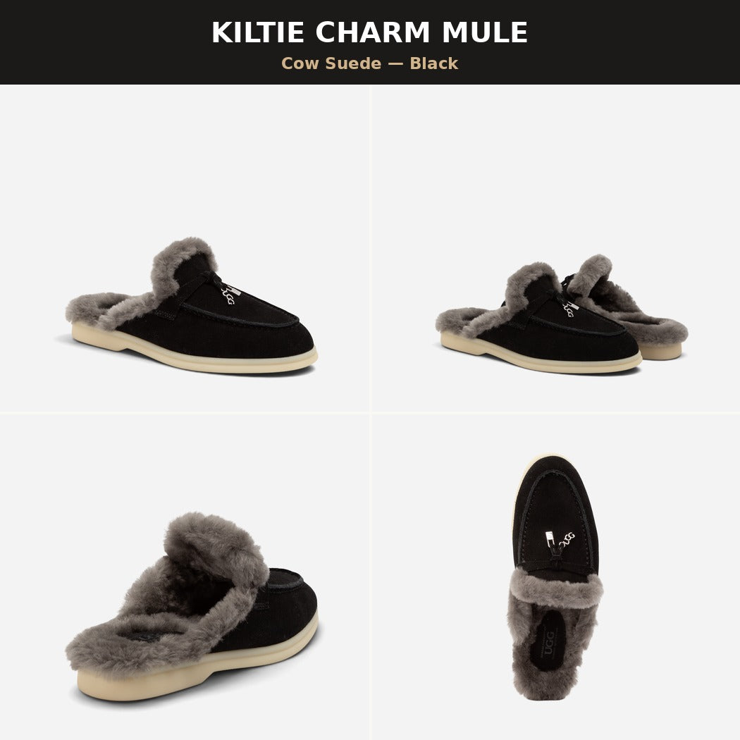 OZWEAR UGG Women's Kiltie Charm Mule OB 1121