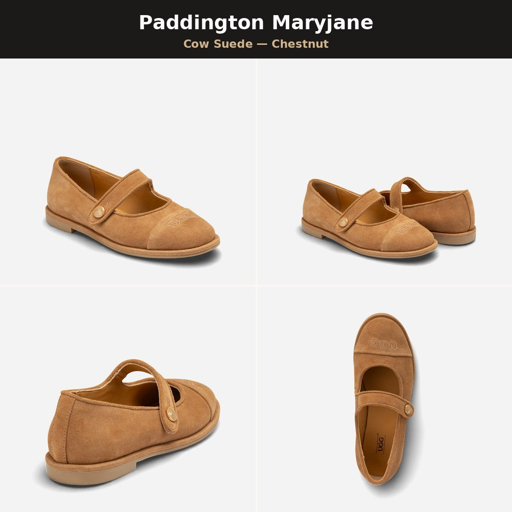 OZWEAR UGG Women's PADDINGTON MARYJANE Loafer OB 972