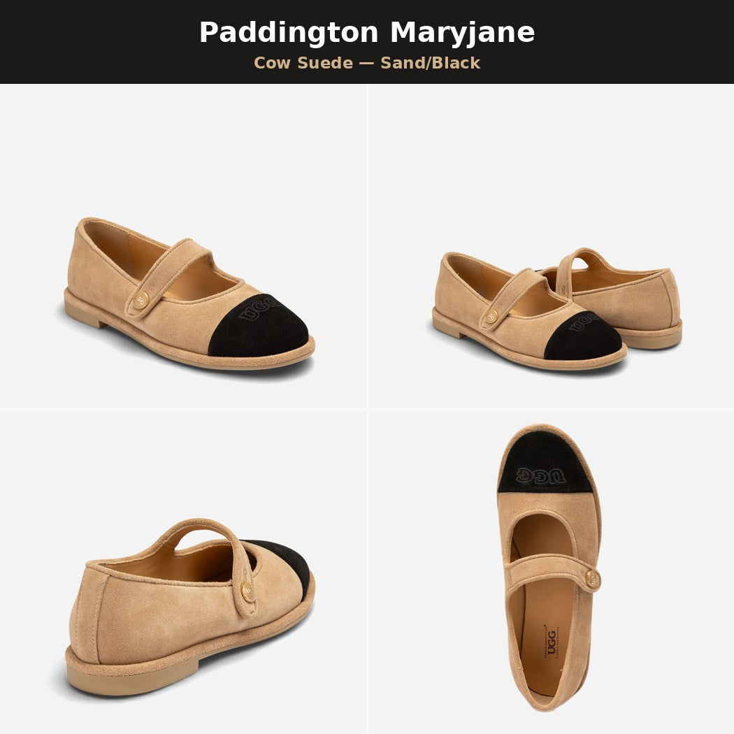 OZWEAR UGG Women's PADDINGTON MARYJANE Loafer OB 972