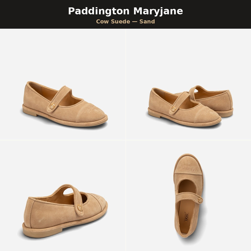 OZWEAR UGG Women's PADDINGTON MARYJANE Loafer OB 972