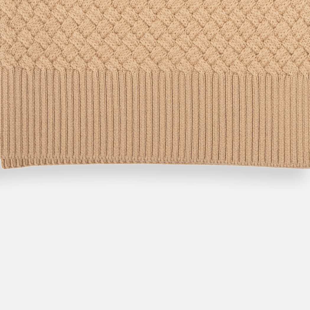 OZWEAR UGG Premium Cashmere Blend Basket Weave Scarf OZC010