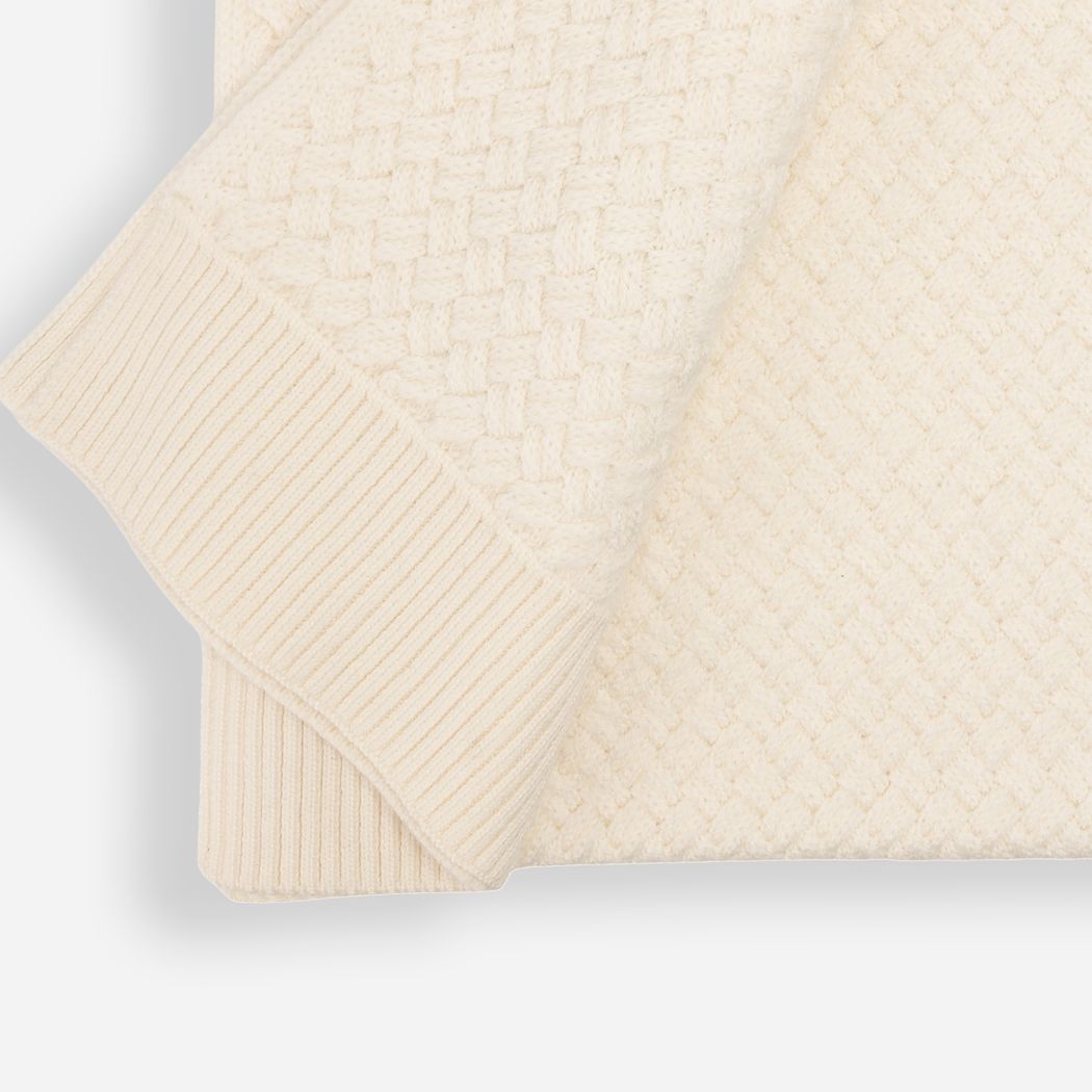 OZWEAR UGG Premium Cashmere Blend Basket Weave Scarf OZC010