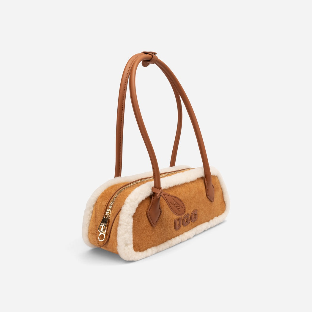 OZWEAR UGG SHEARLING TECKEL DUFFLE HANDLE BAG OZB058