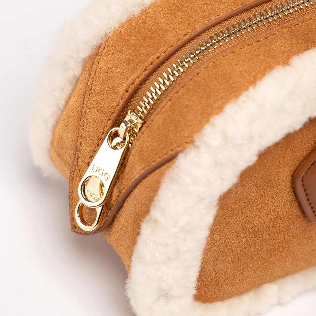 OZWEAR UGG SHEARLING TECKEL DUFFLE HANDLE BAG OZB058