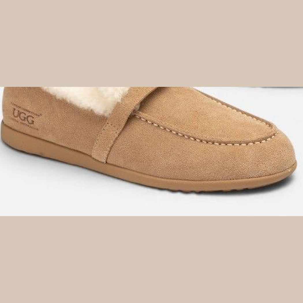 OZWEAR UGG Women's Stella Charm Shearing Moccasin_OB1077