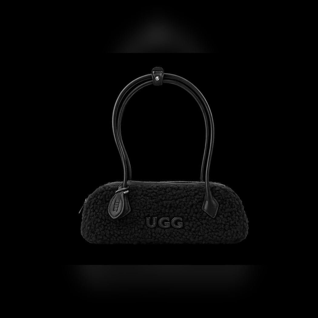 OZWEAR UGG SHEARLING TECKEL DUFFLE COZY HANDLE BAG OZB059