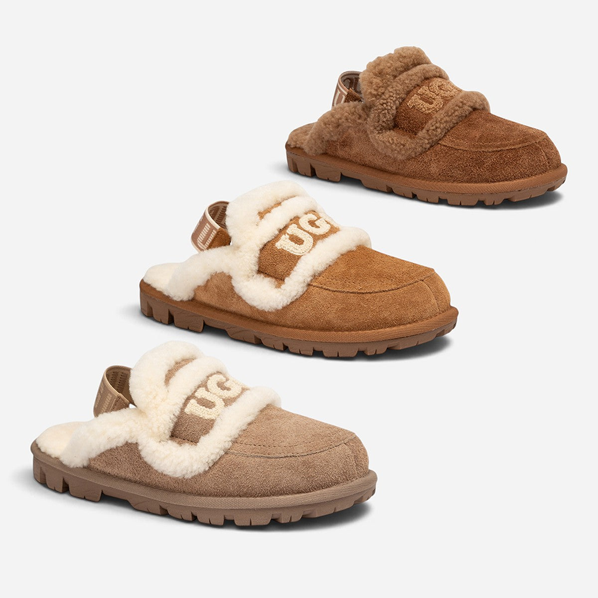 OZWEAR UGG VIOLET HERITAGE SHEARLING SLIPPER OB 938DL