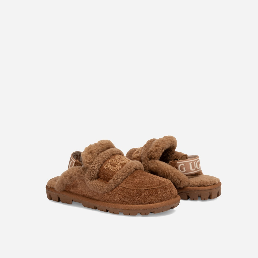 OZWEAR UGG VIOLET HERITAGE SHEARLING SLIPPER OB 938DL