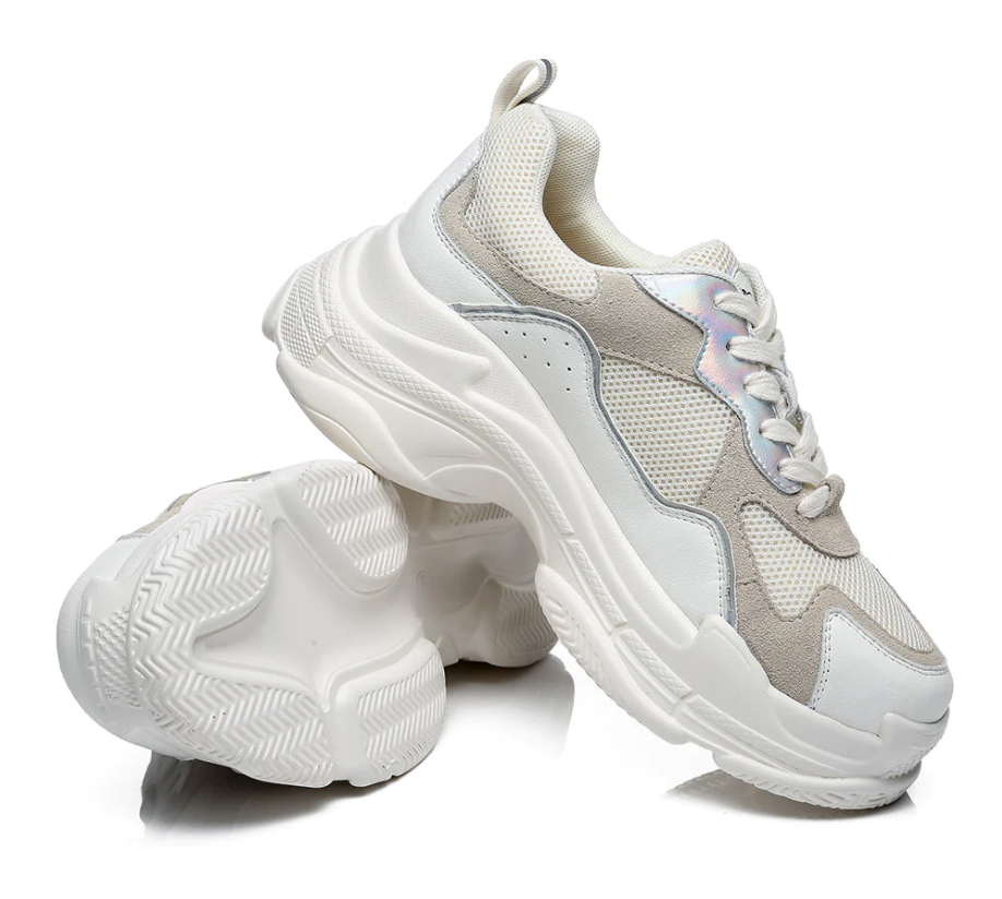 EVERAU® Women 6 cm Platform Chunky Sneakers Como EA 5006