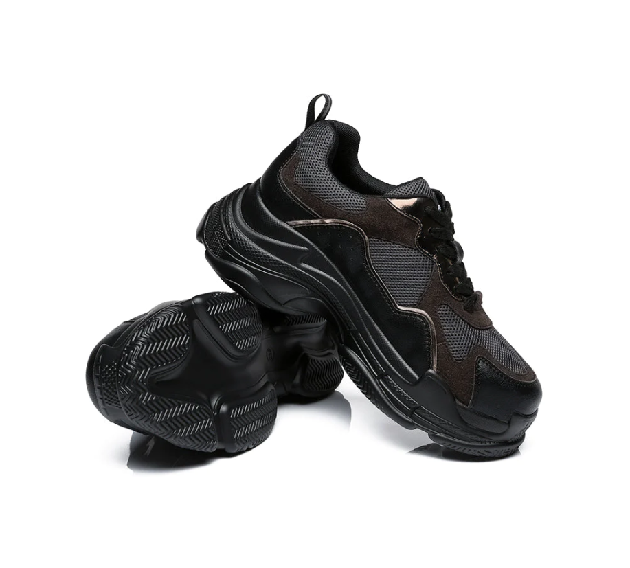 EVERAU® Women 6 cm Platform Chunky Sneakers Como EA 5006