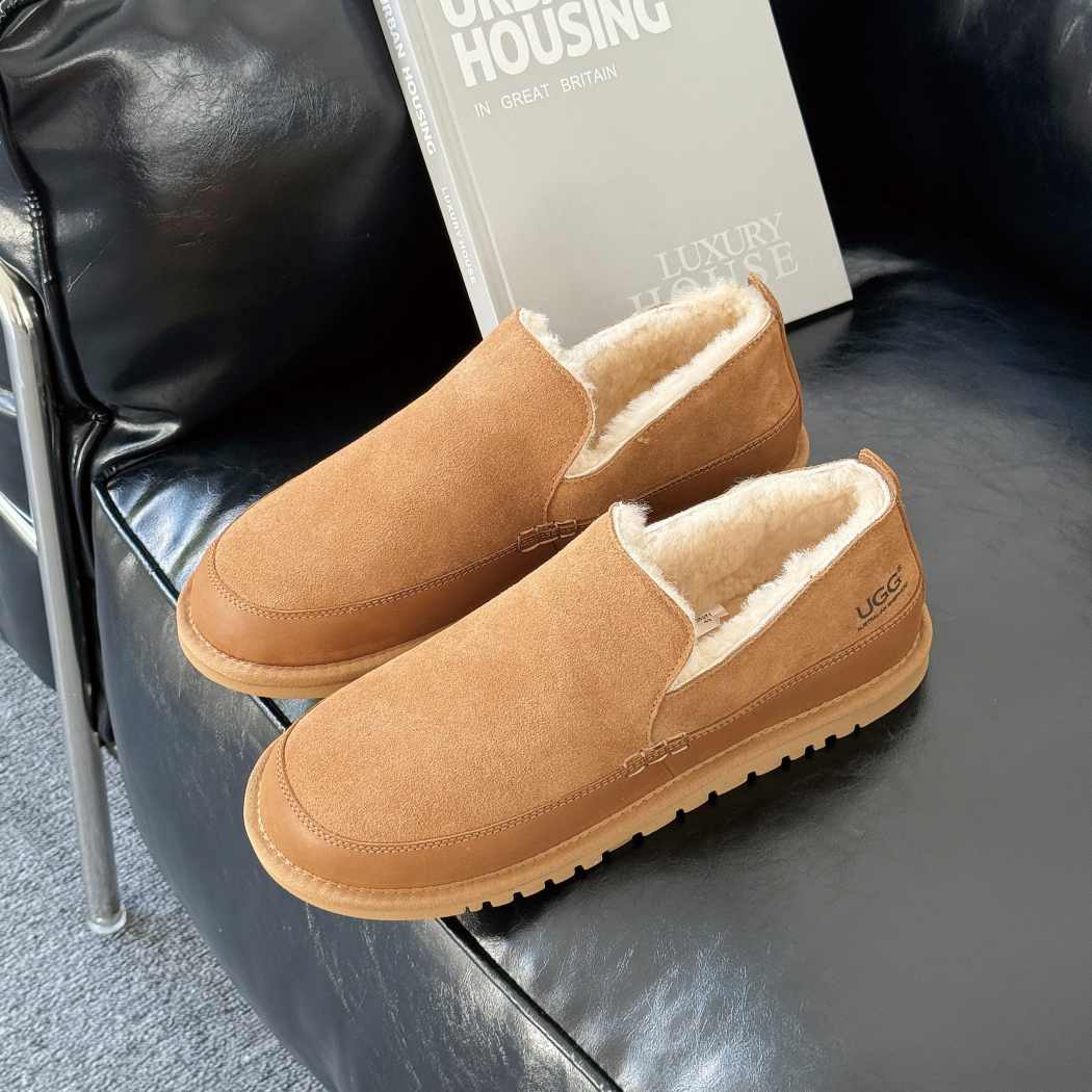 Australian Shepherd UGG Men's Frozark Moccasin Slippers AS 7041