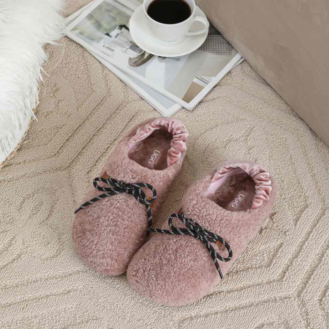 AUSTRALIAN SHEPHERD® UGG Slippers Women Curly Wool Slingback Barrett AS 2080